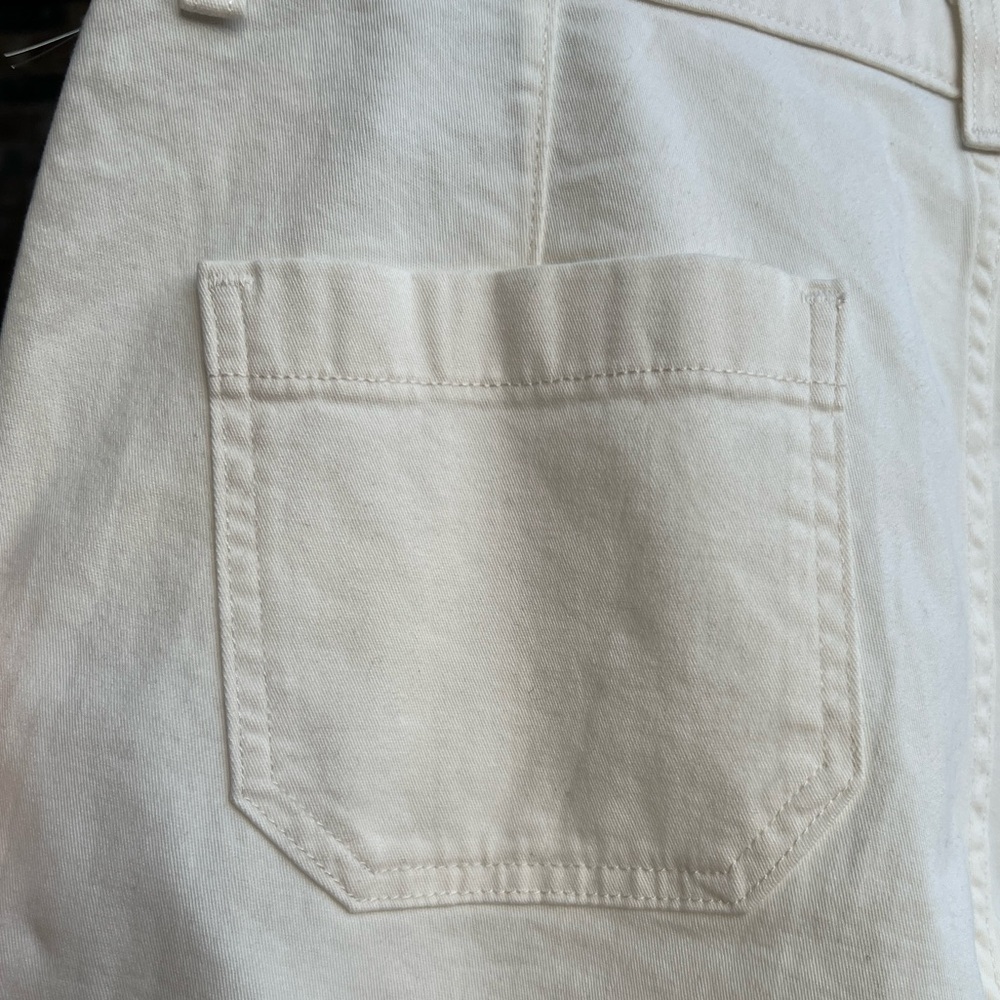 🆕 Levi's Utility Women's Cotton Cream Pants Jeans- New with Tags 12 - Picture 7 of 13